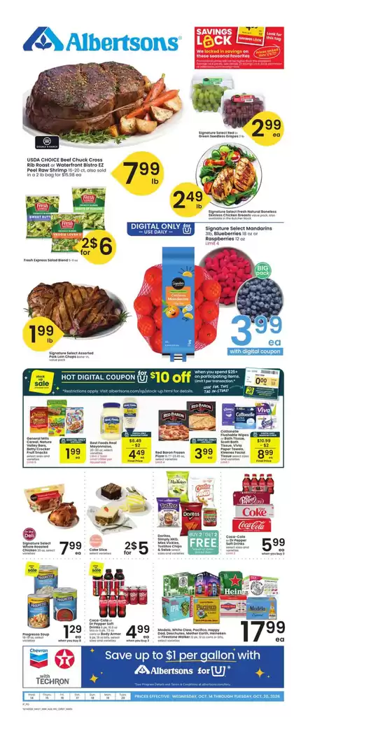 Albertsons catalogue | Wide range of offers | 2026-10-14T00:00:00.000Z - 2026-10-20T00:00:00.000Z