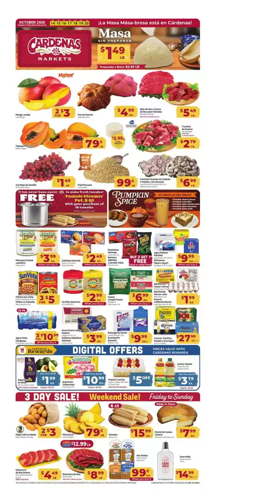 Cardenas catalogue in Sand City CA | Current deals and offers | 2026-10-14T00:00:00.000Z - 2026-10-20T00:00:00.000Z