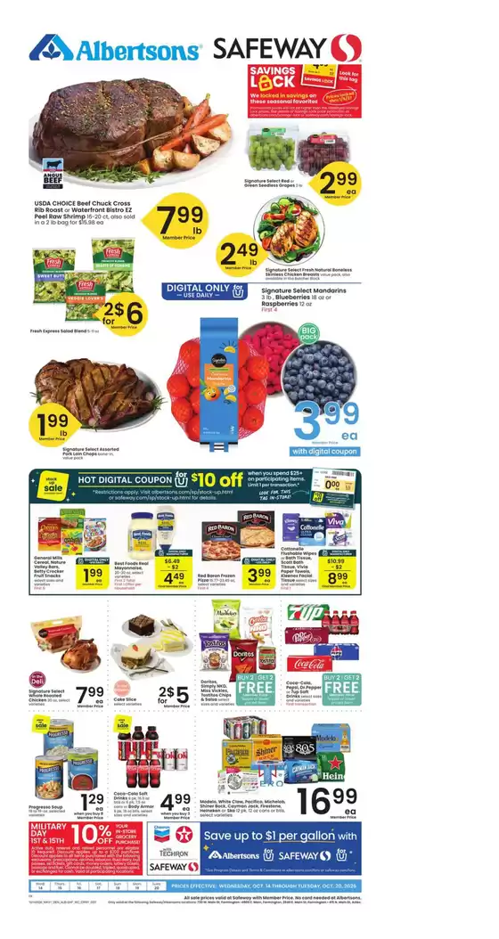 Safeway catalogue | Special offers for you | 2026-10-14T00:00:00.000Z - 2026-10-20T00:00:00.000Z