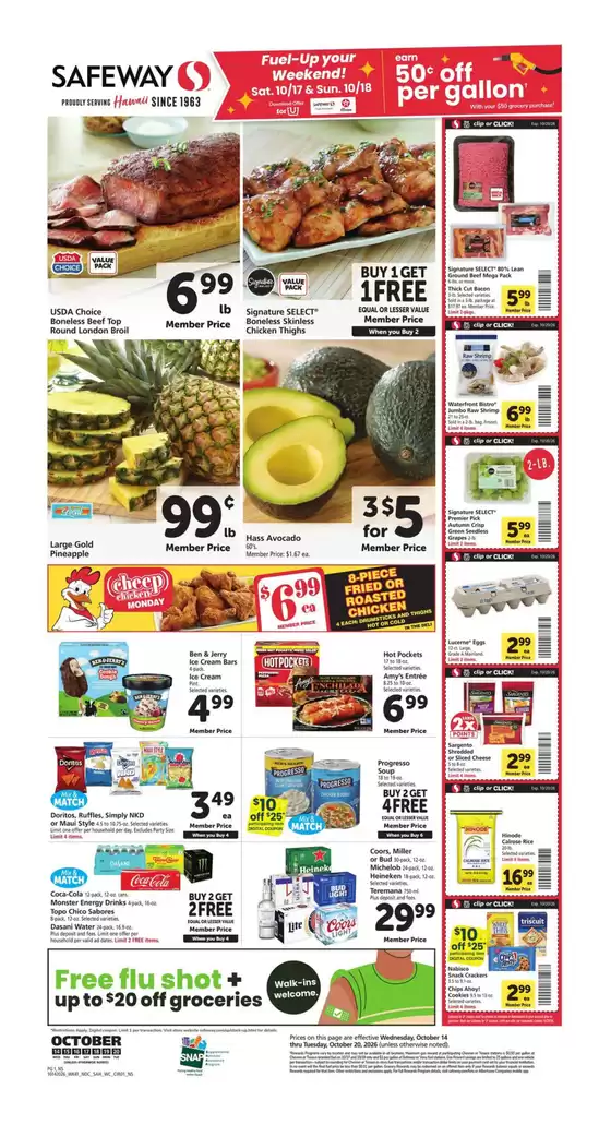 Safeway catalogue | Great offer for bargain hunters | 2026-10-14T00:00:00.000Z - 2026-10-20T00:00:00.000Z