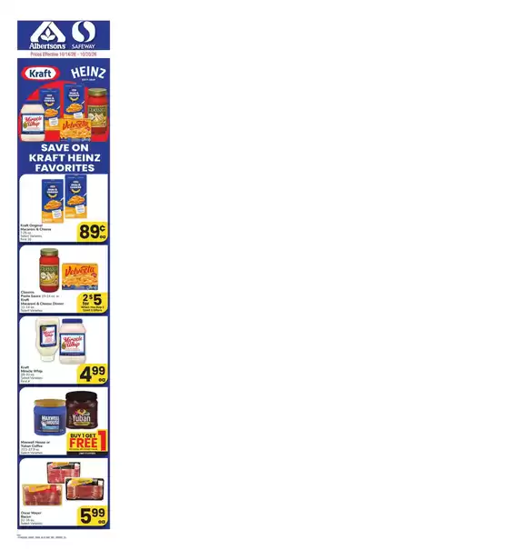 Safeway catalogue in Chandler AZ | Current bargains and offers | 2026-10-14T00:00:00.000Z - 2026-10-20T00:00:00.000Z