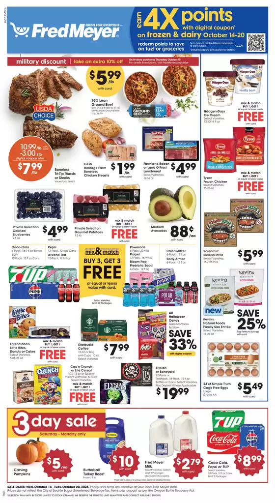 Fred Meyer catalogue | Our best bargains | 2026-10-14T00:00:00.000Z - 2026-10-20T00:00:00.000Z