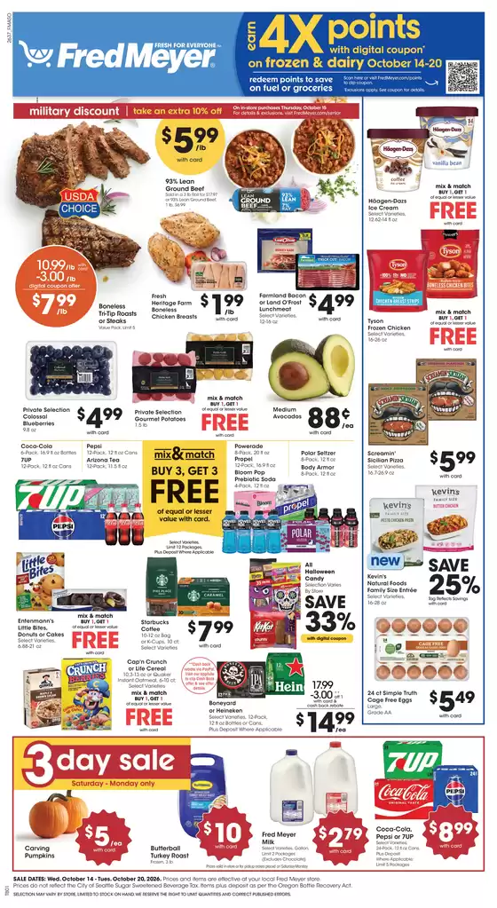 Fred Meyer catalogue | Discover attractive offers | 2026-10-14T00:00:00.000Z - 2026-10-20T00:00:00.000Z