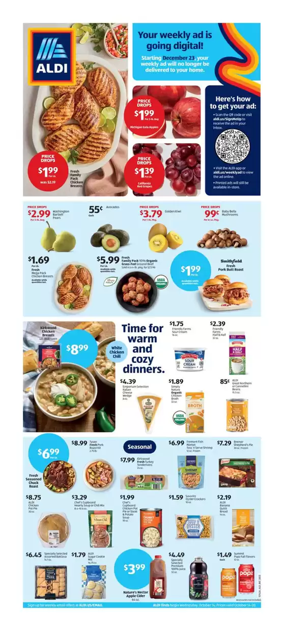 Aldi catalogue in Muscatine IA | Weekly Ad | 2026-10-14T00:00:00.000Z - 2026-10-20T00:00:00.000Z