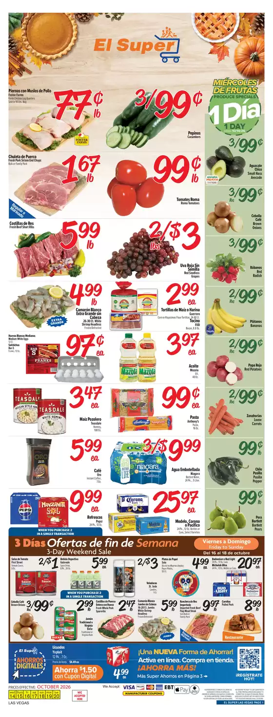 El Super catalogue | Current deals and offers | 2026-10-14T00:00:00.000Z - 2026-10-20T00:00:00.000Z