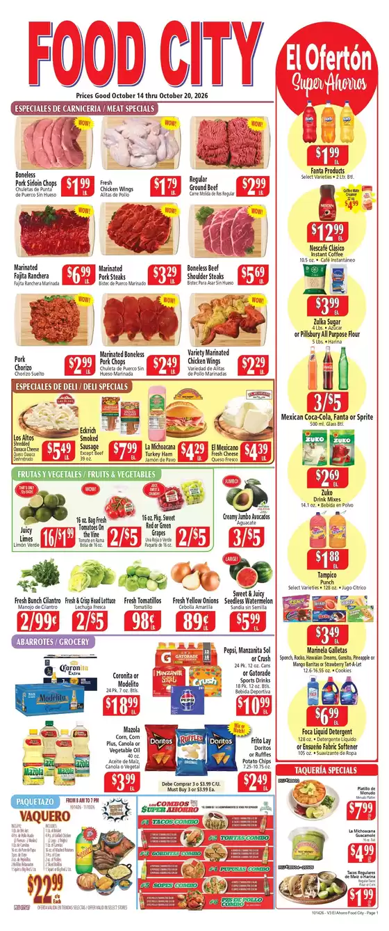 El Ahorro catalogue | Top offers for smart savers | 2026-10-14T00:00:00.000Z - 2026-10-20T00:00:00.000Z