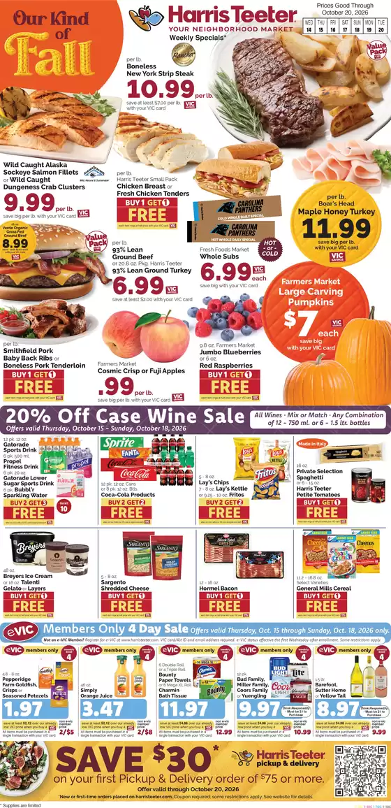 Harris Teeter catalogue in Bryans Road MD | Weekly Ad | 2026-10-14T00:00:00.000Z - 2026-10-20T00:00:00.000Z