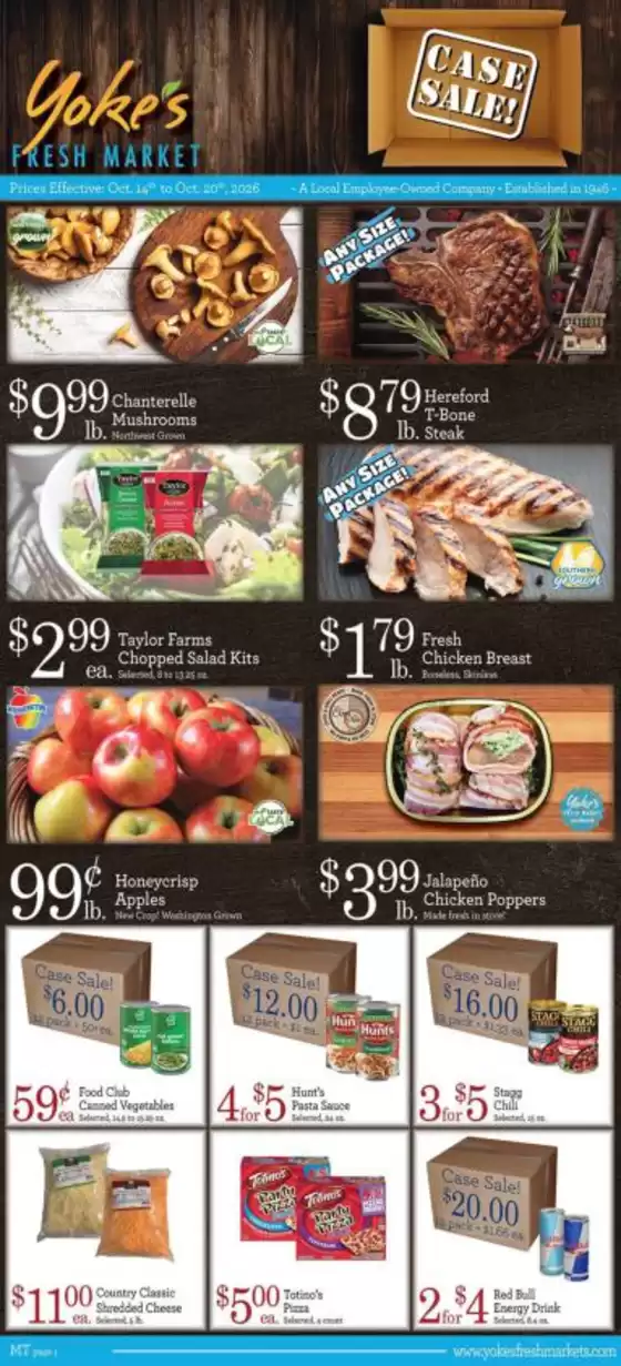 Yoke's Fresh Market catalogue | Special offers for you | 2026-10-14T00:00:00.000Z - 2026-10-20T00:00:00.000Z