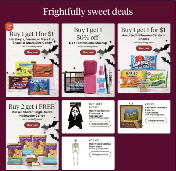 Walgreens catalogue | Top deals and discounts | 2026-10-18T00:00:00.000Z - 2026-10-24T00:00:00.000Z