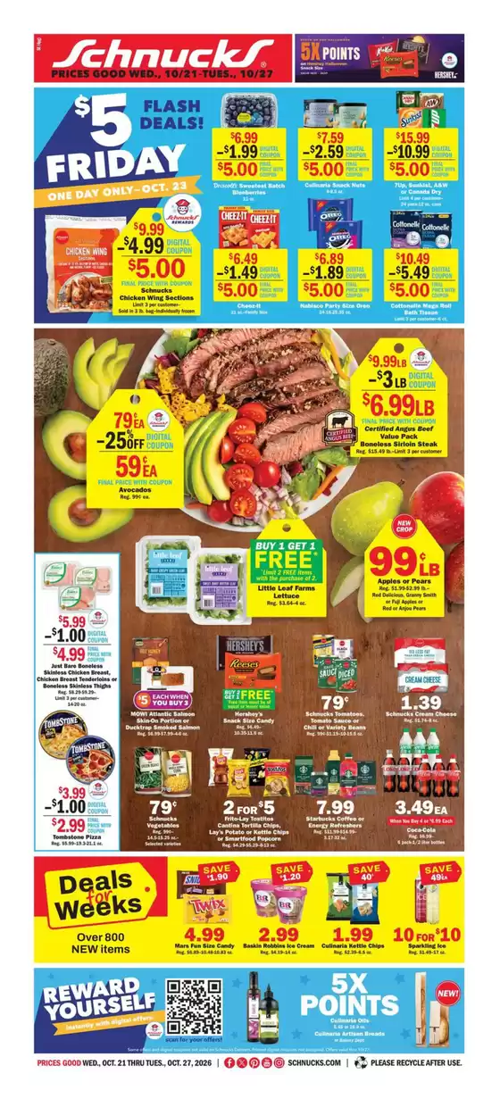 Schnucks catalogue | Our best offers for you | 2026-10-21T00:00:00.000Z - 2026-10-27T00:00:00.000Z