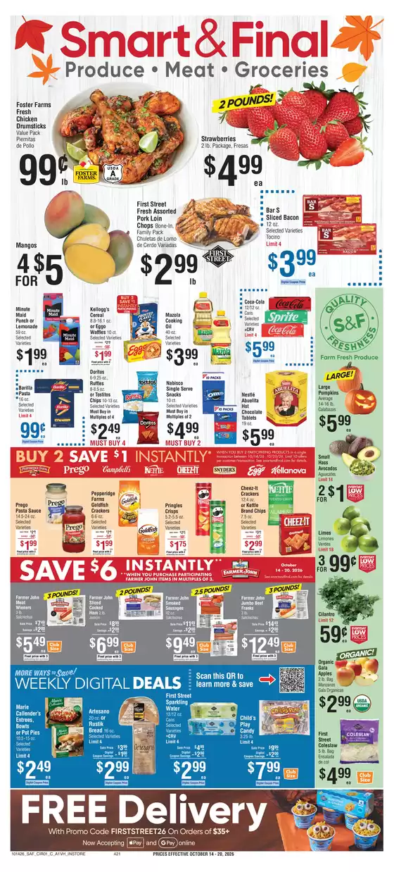 Smart & Final catalogue in Garden Grove CA | Exclusive bargains | 2026-10-14T00:00:00.000Z - 2026-10-15T00:00:00.000Z