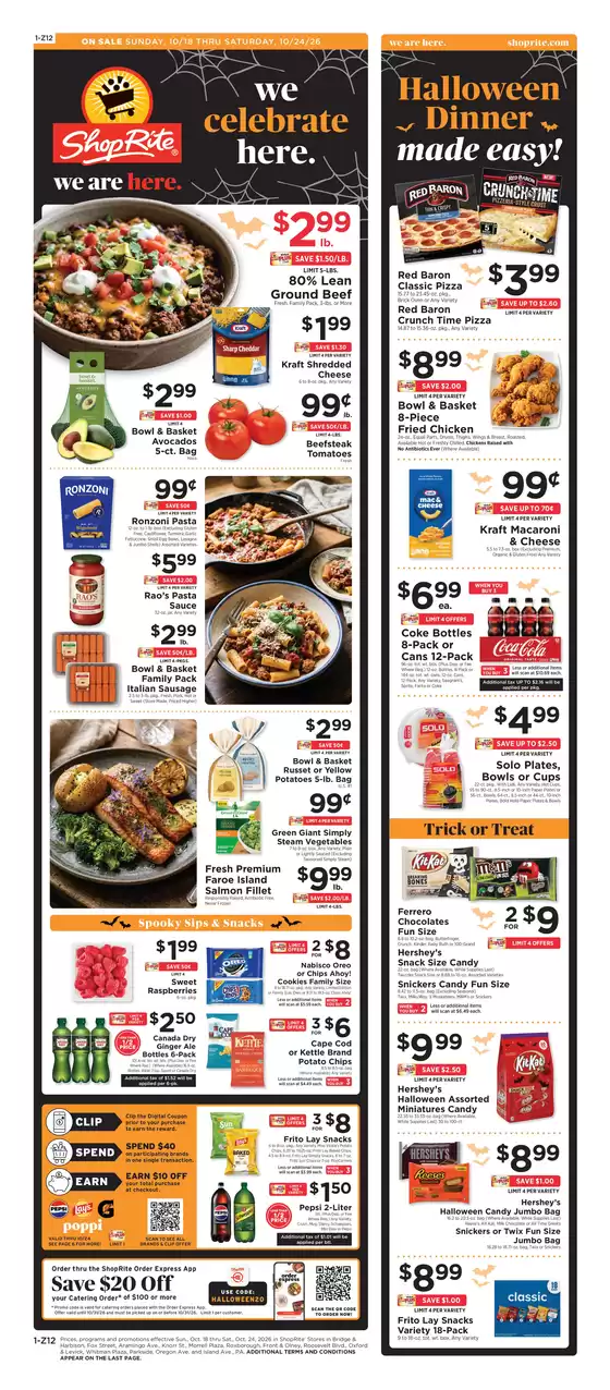 ShopRite catalogue in Washington-DC | Week of 10/18 | 2026-10-15T00:00:00.000Z - 2026-10-24T00:00:00.000Z