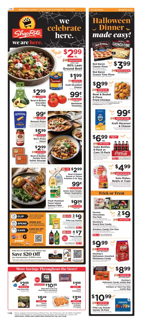 ShopRite catalogue in Washington-DC | Great offer for bargain hunters | 2026-10-15T00:00:00.000Z - 2026-10-24T00:00:00.000Z