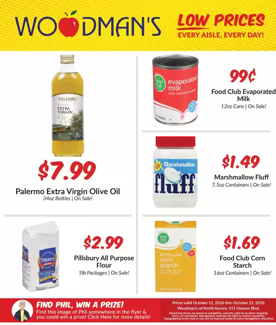 Woodman's catalogue | Exclusive bargains | 2026-10-15T00:00:00.000Z - 2026-10-21T00:00:00.000Z