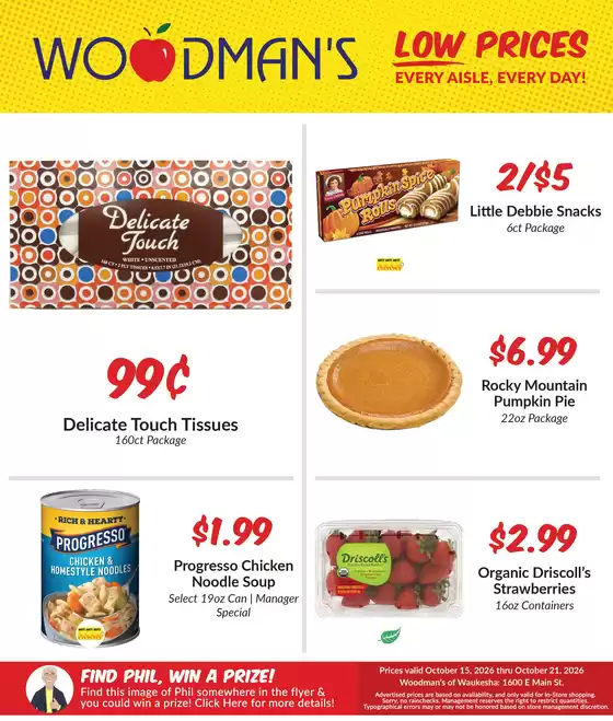 Woodman's catalogue | Current deals and offers | 2026-10-15T00:00:00.000Z - 2026-10-21T00:00:00.000Z