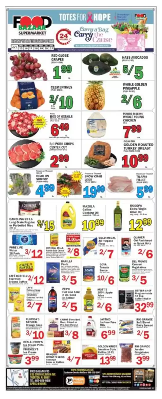 Food Bazaar catalogue in Ewing NJ | Exclusive bargains | 2026-10-15T00:00:00.000Z - 2026-10-21T00:00:00.000Z