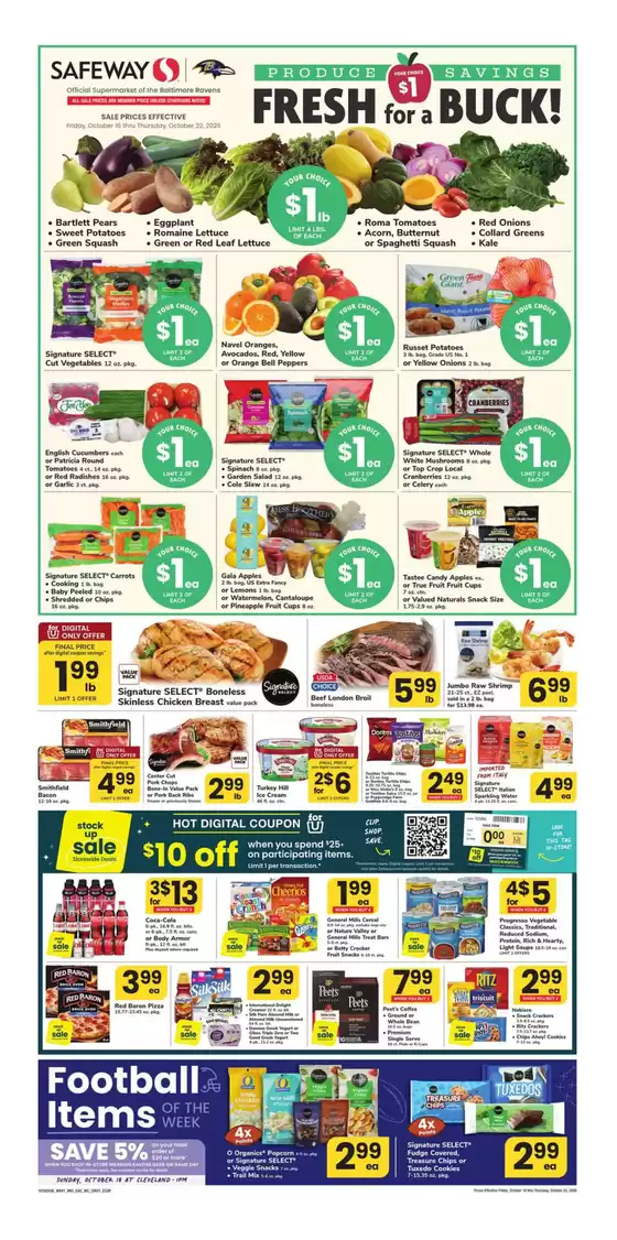 Safeway catalogue in Herndon VA | Current bargains and offers | 2026-10-16T00:00:00.000Z - 2026-10-22T00:00:00.000Z