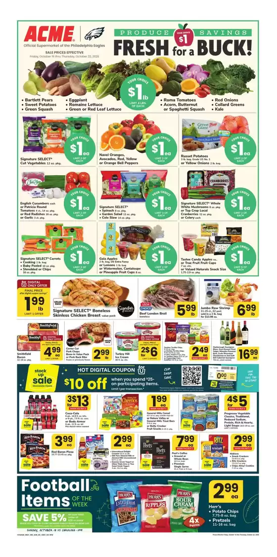 ACME catalogue in Aston PA | Weekly Ad | 2026-10-16T00:00:00.000Z - 2026-10-22T00:00:00.000Z