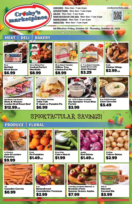 Crosby's Marketplace catalogue | Catalog Crosby's Marketplace | 2026-10-16T00:00:00.000Z - 2026-10-29T00:00:00.000Z