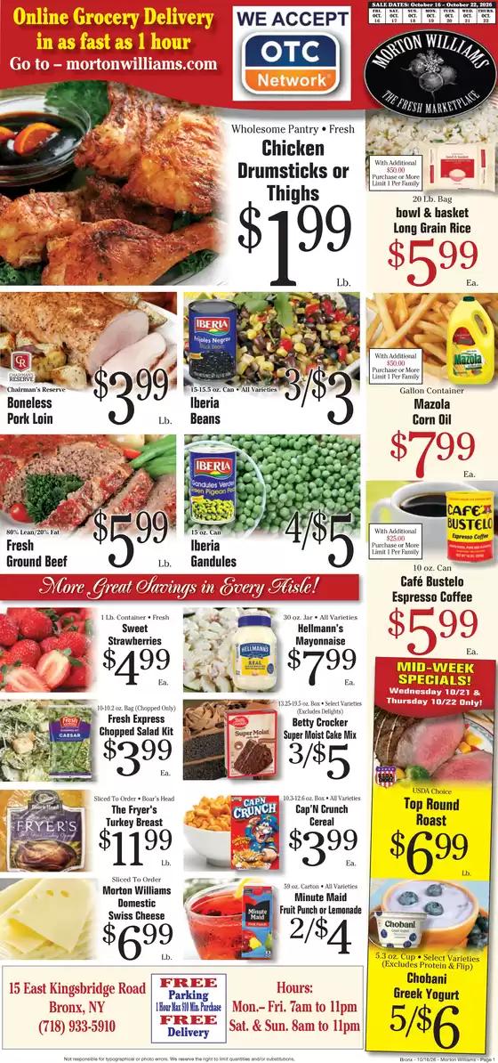 Morton Williams catalogue | Attractive special offers for everyone | 2026-10-16T00:00:00.000Z - 2026-10-22T00:00:00.000Z