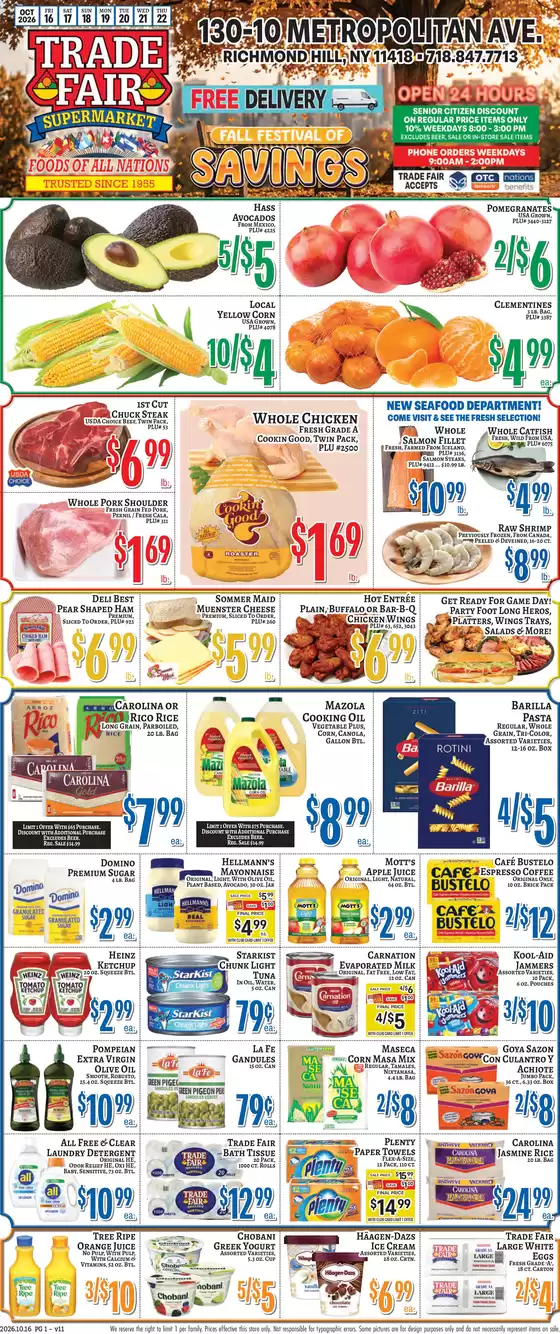 Trade Fair Supermarket catalogue | Exclusive deals for our customers | 2026-10-16T00:00:00.000Z - 2026-10-22T00:00:00.000Z