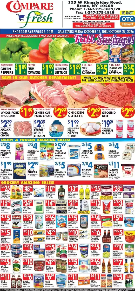 Compare Foods catalogue | Exclusive bargains | 2026-10-16T00:00:00.000Z - 2026-10-29T00:00:00.000Z