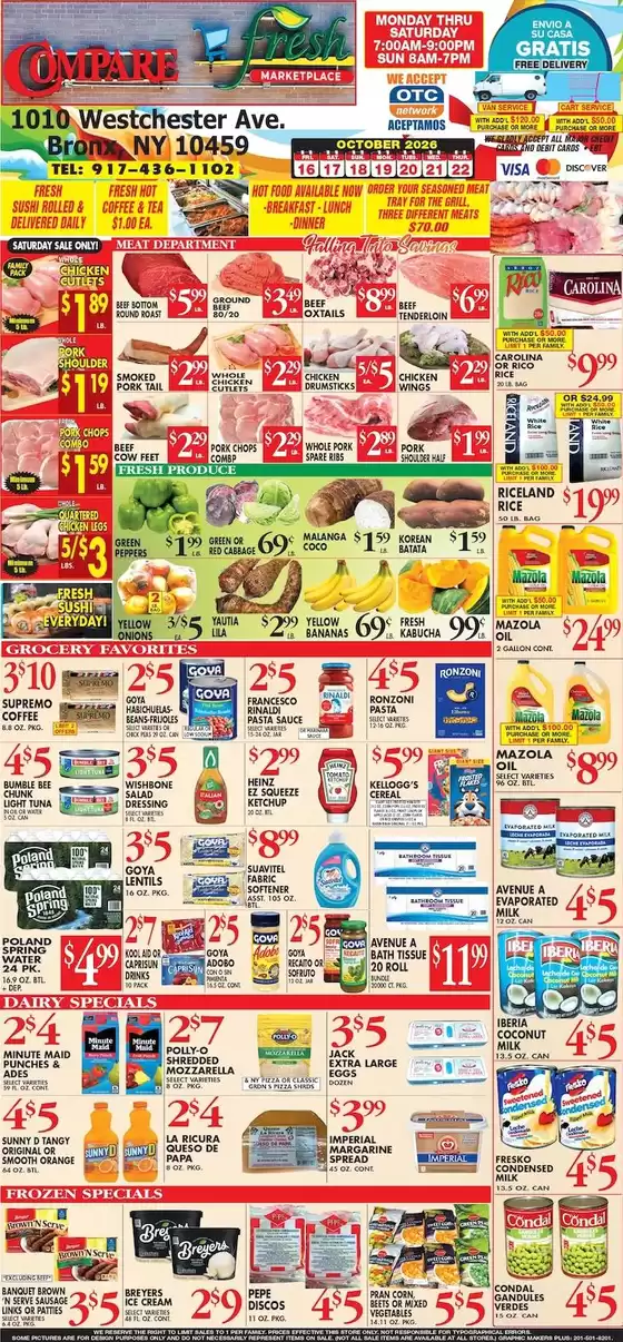 Compare Foods catalogue | New offers to discover | 2026-10-16T00:00:00.000Z - 2026-10-22T00:00:00.000Z