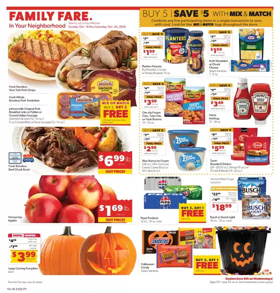 Family Fare catalogue | Current bargains and offers | 2026-10-16T00:00:00.000Z - 2026-10-17T00:00:00.000Z