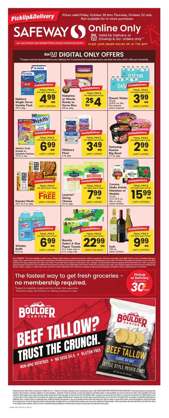 Safeway catalogue | Discover attractive offers | 2026-10-16T00:00:00.000Z - 2026-10-22T00:00:00.000Z