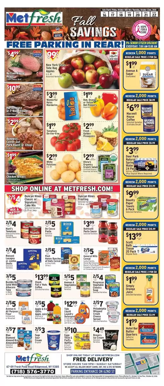 Met Foodmarkets catalogue | Great offer for all customers | 2026-10-16T00:00:00.000Z - 2026-10-22T00:00:00.000Z