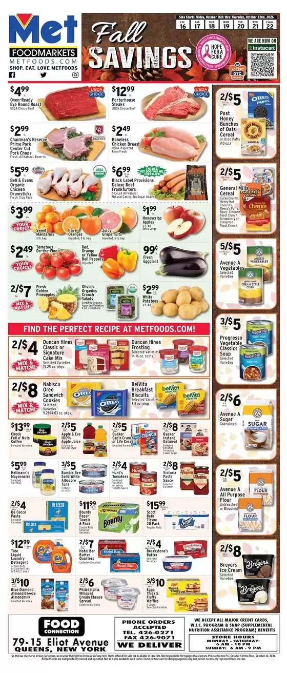 Met Foodmarkets catalogue | Offers for bargain hunters | 2026-10-16T00:00:00.000Z - 2026-10-22T00:00:00.000Z
