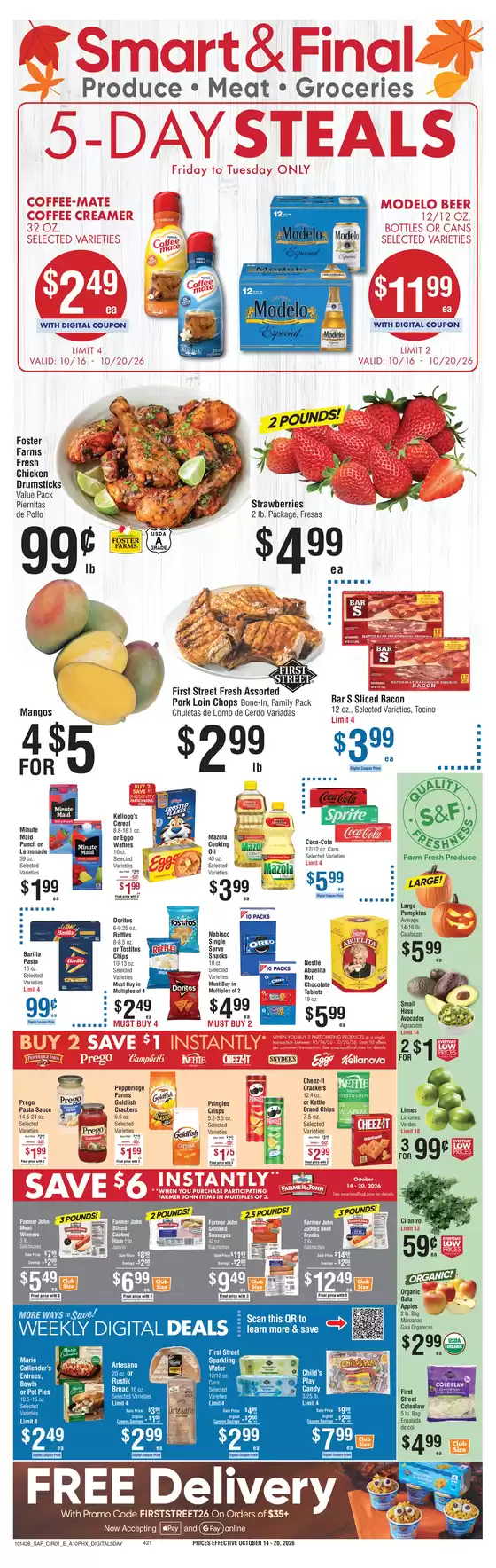 Smart & Final catalogue | Top offers for smart savers | 2026-10-16T00:00:00.000Z - 2026-10-20T00:00:00.000Z