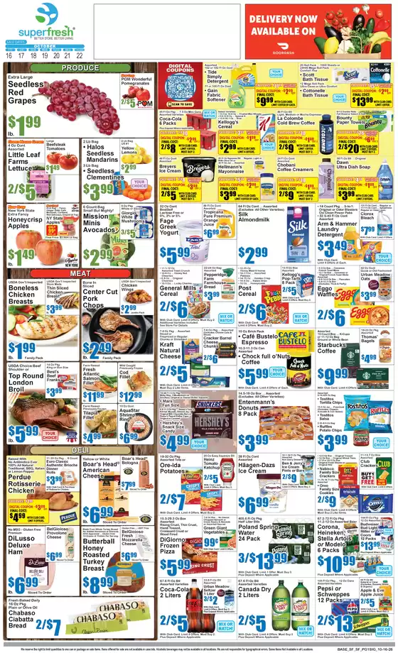 Super Fresh catalogue | Super Fresh weekly ad | 2026-10-16T00:00:00.000Z - 2026-10-22T00:00:00.000Z