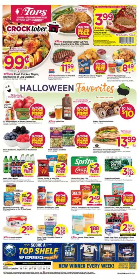 Tops catalogue | Discounts and promotions | 2026-10-18T00:00:00.000Z - 2026-10-24T00:00:00.000Z