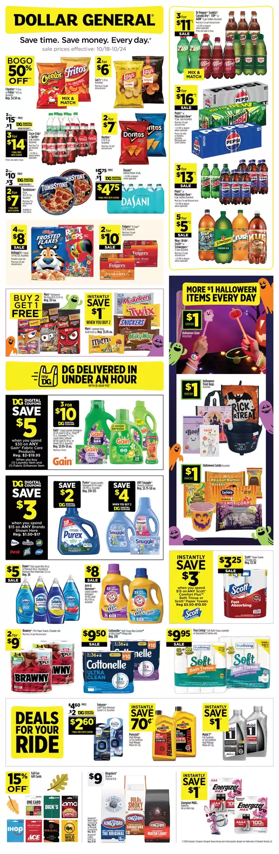 Dollar General catalogue in Auburndale FL | Discover attractive offers | 2026-10-18T00:00:00.000Z - 2026-10-24T00:00:00.000Z