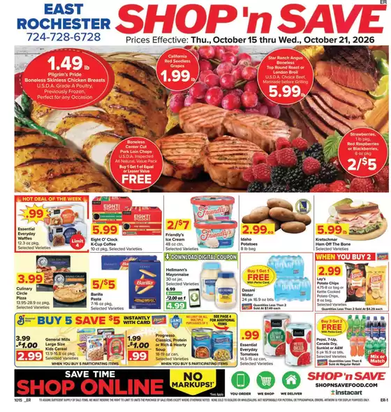 Shop 'n Save catalogue | Discover attractive offers | 2026-10-15T00:00:00.000Z - 2026-10-21T00:00:00.000Z