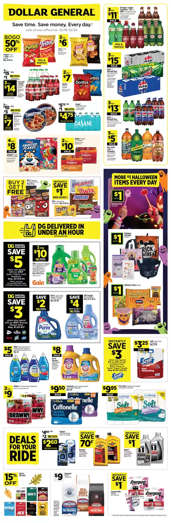 Dollar General catalogue in Boiling Springs NC | Exclusive bargains | 2026-10-18T00:00:00.000Z - 2026-10-24T00:00:00.000Z