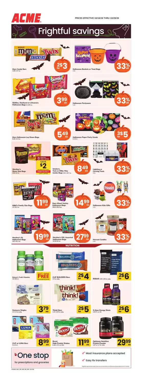 ACME catalogue in West Nyack NY | Acme Markets - GMI | 2026-10-16T00:00:00.000Z - 2026-10-29T00:00:00.000Z
