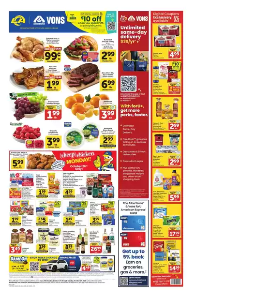 Vons catalogue in La Canada Flintridge CA | Weekly Ad - SoCal | 2026-10-21T00:00:00.000Z - 2026-10-27T00:00:00.000Z
