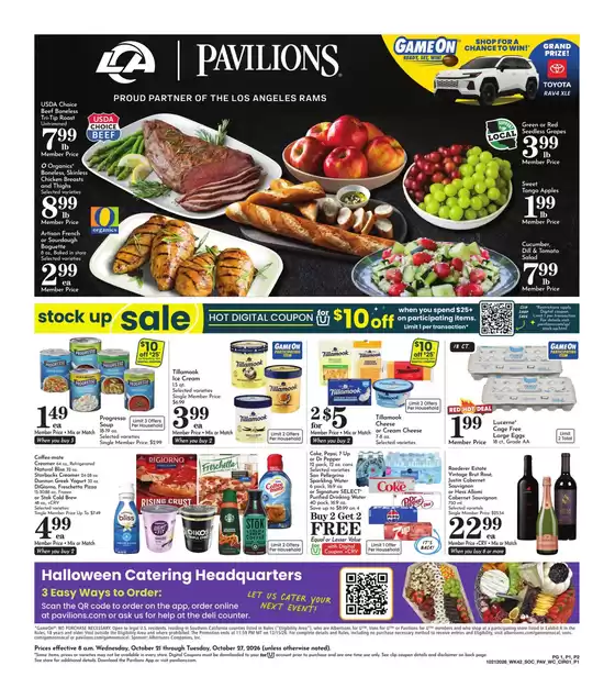 Pavilions catalogue in Irvine CA | Weekly Ad | 2026-10-21T00:00:00.000Z - 2026-10-27T00:00:00.000Z