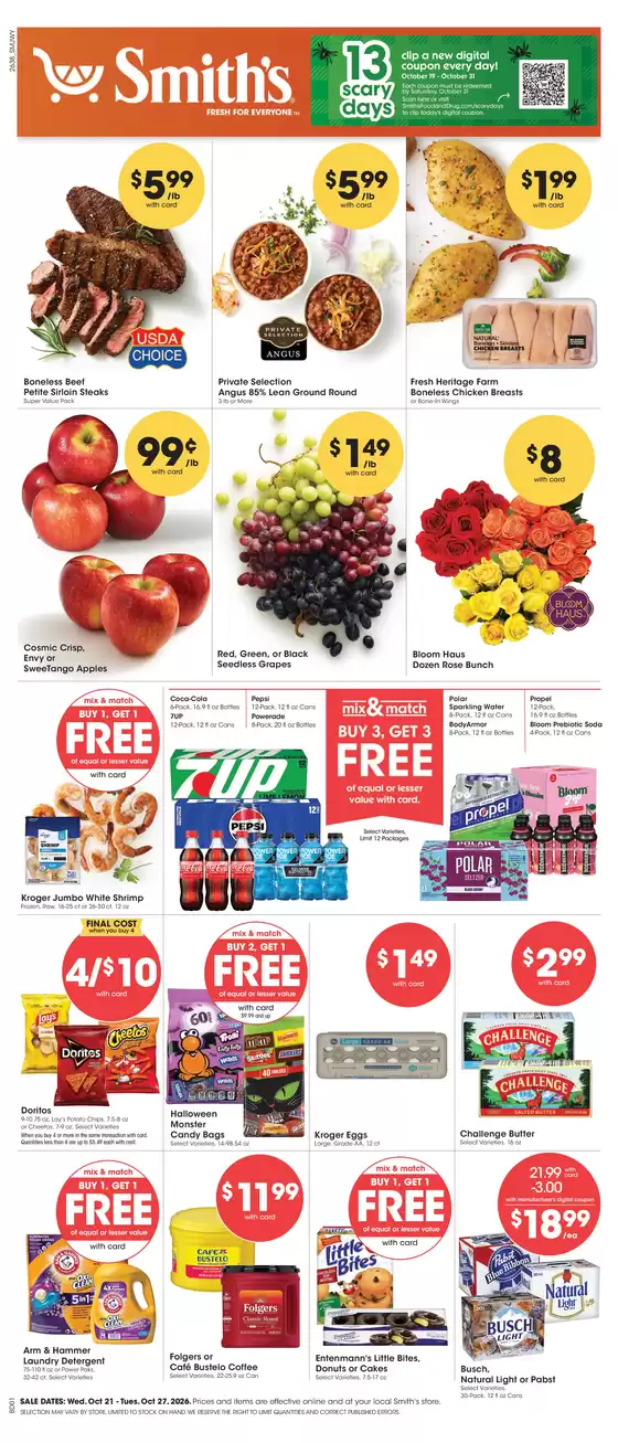 Smith's catalogue | Great offer for bargain hunters | 2026-10-21T00:00:00.000Z - 2026-10-27T00:00:00.000Z