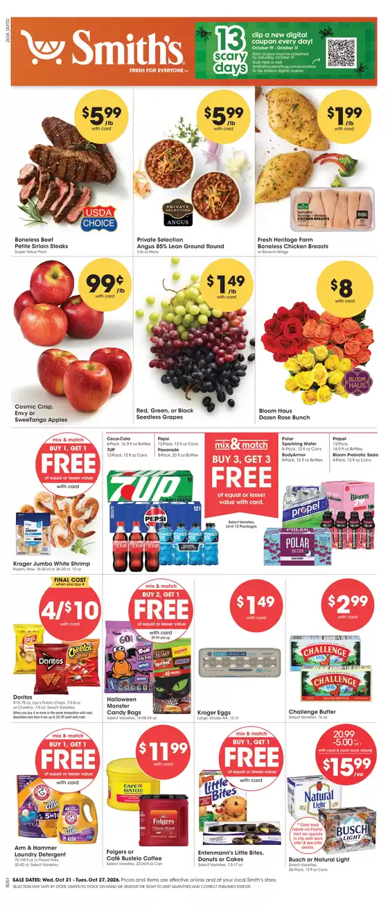 Smith's catalogue | Exclusive deals for our customers | 2026-10-21T00:00:00.000Z - 2026-10-27T00:00:00.000Z