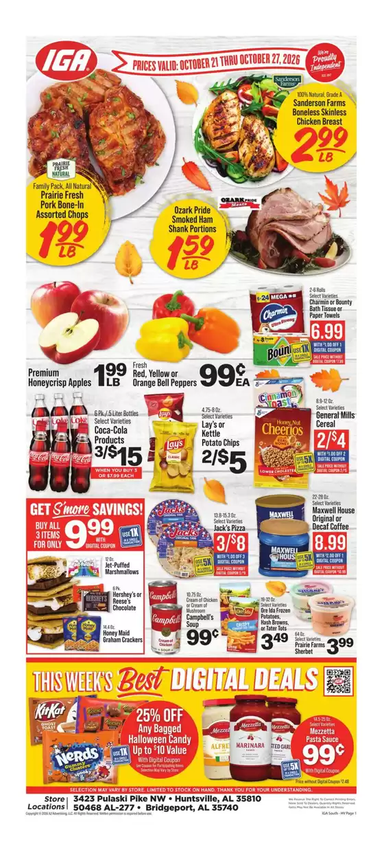 IGA catalogue | Weekly Flyer (organic) | 2026-10-21T00:00:00.000Z - 2026-10-27T00:00:00.000Z