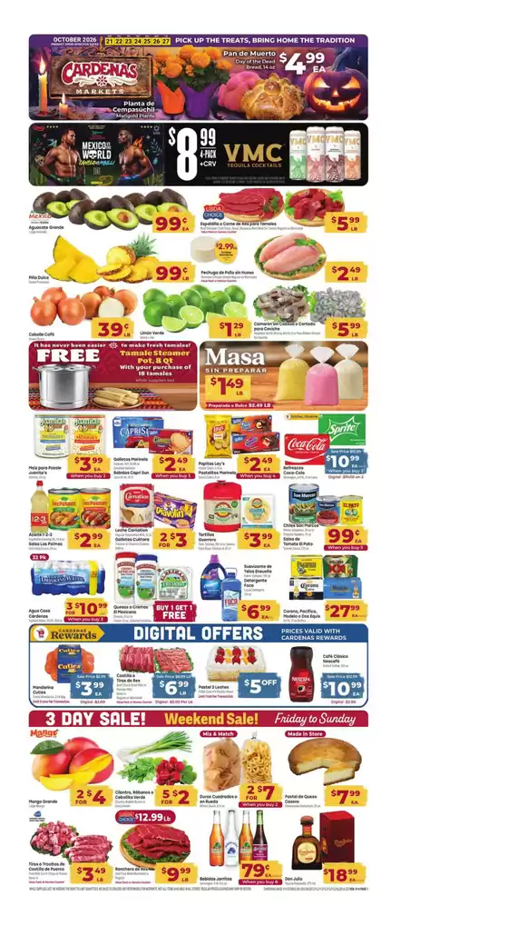 Cardenas catalogue | Our best bargains | 2026-10-21T00:00:00.000Z - 2026-10-27T00:00:00.000Z
