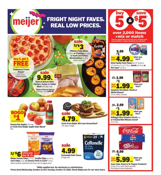 Meijer catalogue | Discover attractive offers | 2026-10-21T00:00:00.000Z - 2026-10-27T00:00:00.000Z
