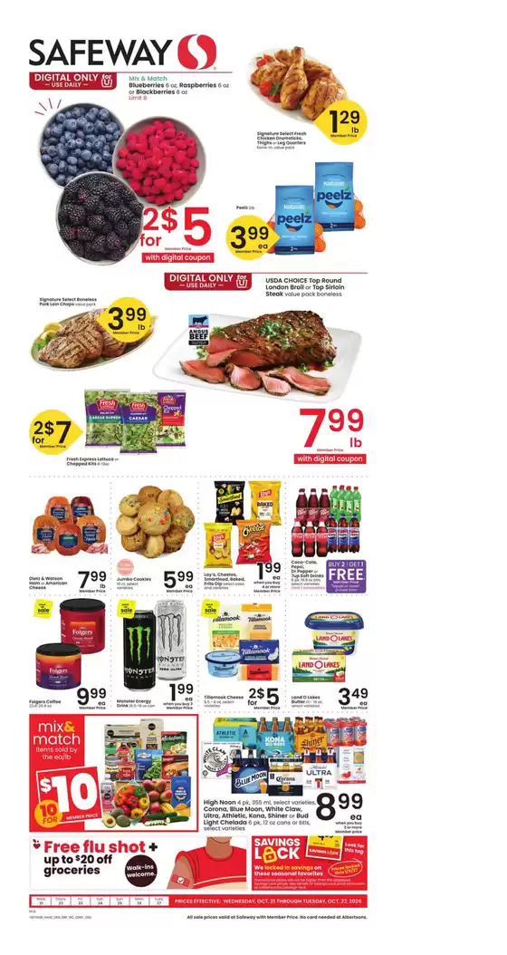 Safeway catalogue | Wide range of offers | 2026-10-21T00:00:00.000Z - 2026-10-27T00:00:00.000Z