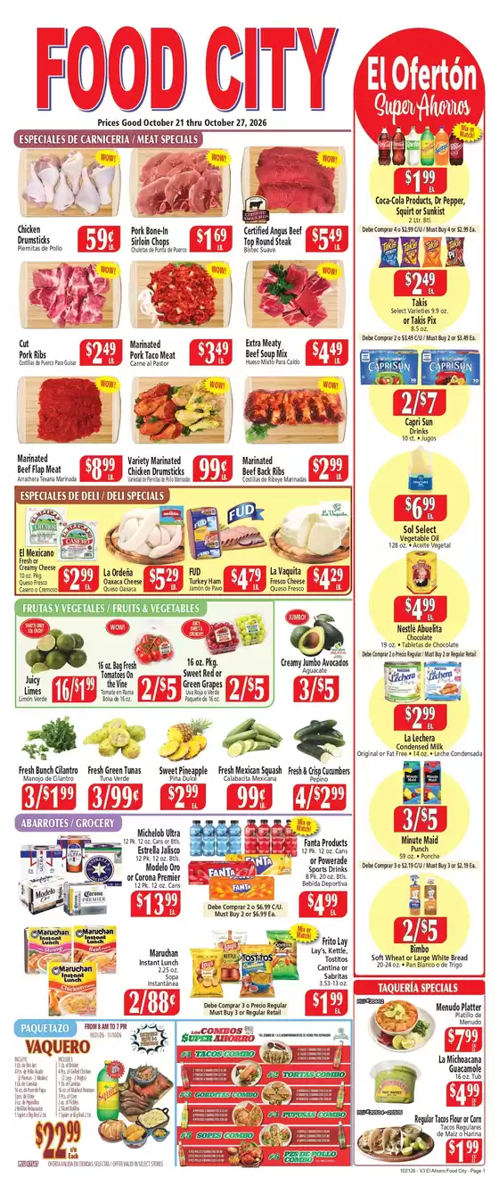 El Ahorro catalogue | Exclusive deals for our customers | 2026-10-21T00:00:00.000Z - 2026-10-27T00:00:00.000Z