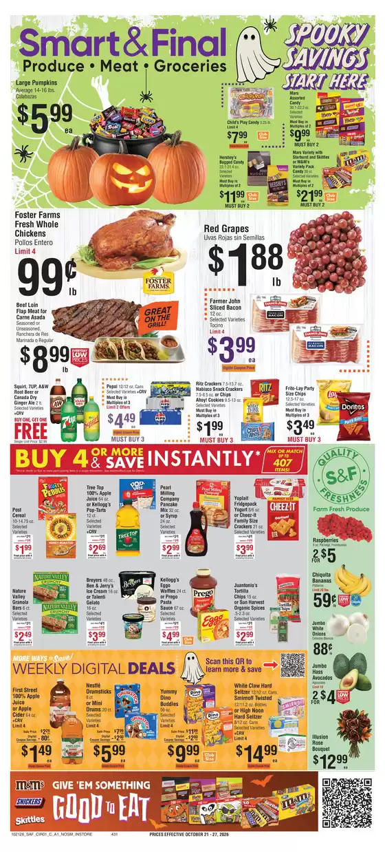 Smart & Final catalogue in Glendale CA | New offers to discover | 2026-10-21T00:00:00.000Z - 2026-10-22T00:00:00.000Z