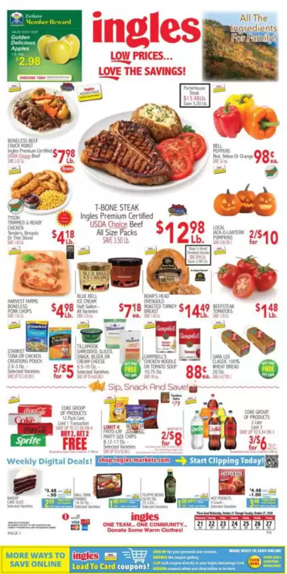 Ingles Markets catalogue | Discounts and promotions | 2026-10-21T00:00:00.000Z - 2026-10-27T00:00:00.000Z