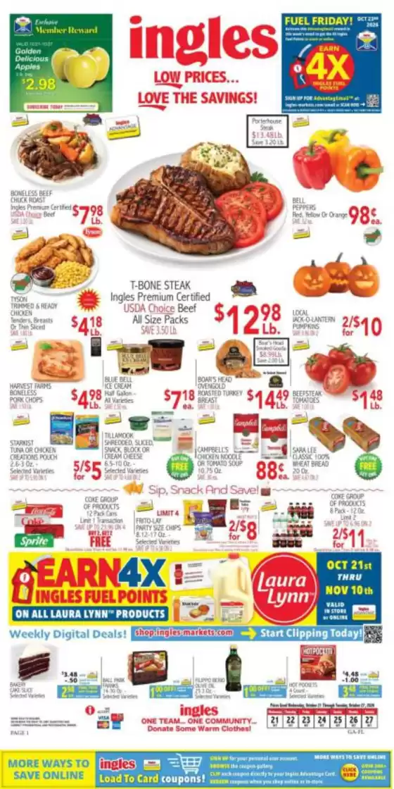 Ingles Markets catalogue | Current deals and offers | 2026-10-21T00:00:00.000Z - 2026-11-10T00:00:00.000Z